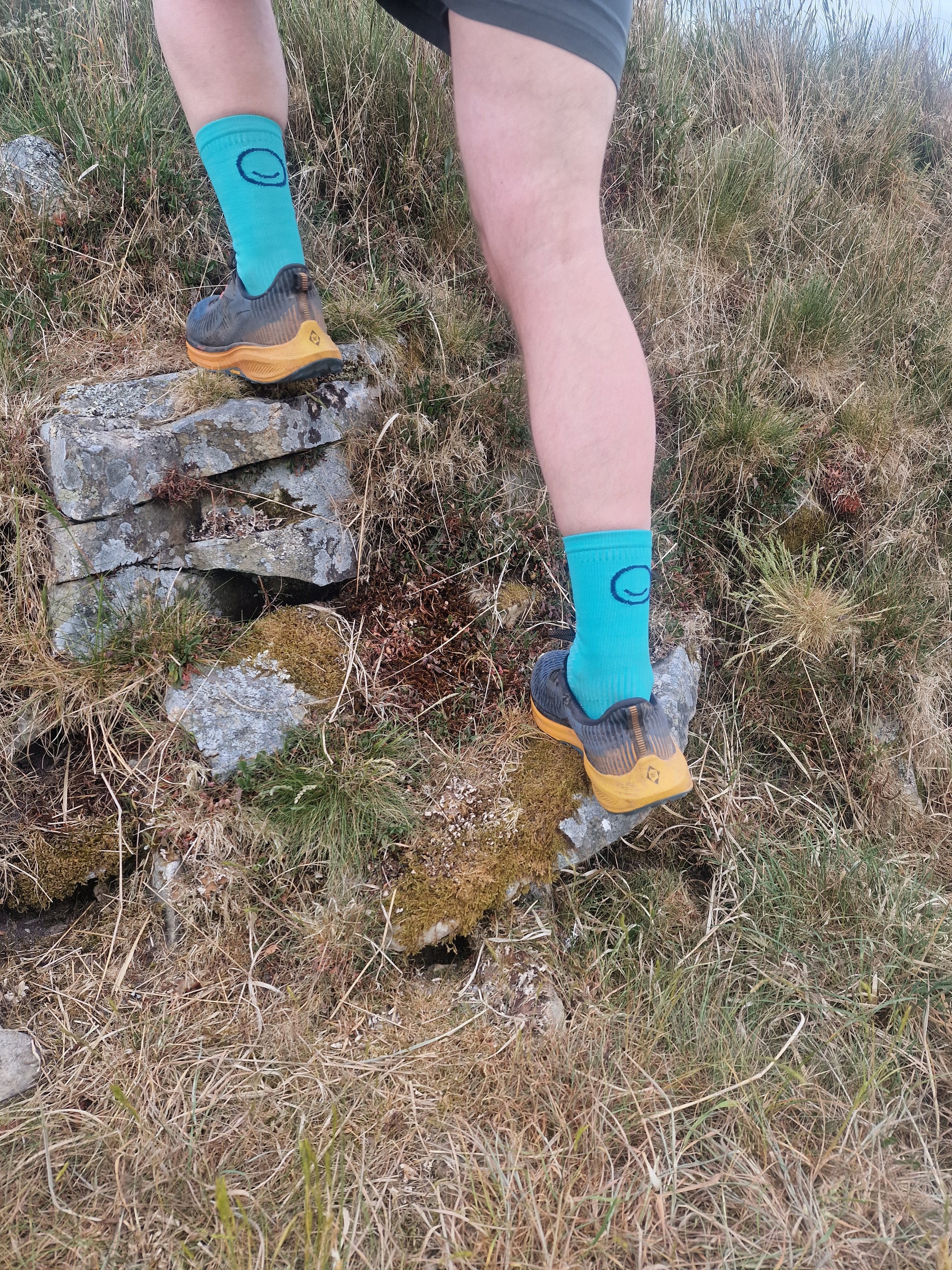 Sole Mate "Smile" Crew Socks for Running