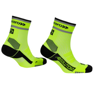 Absolute 360 Performance Running Socks - Quarter - Sole Mate