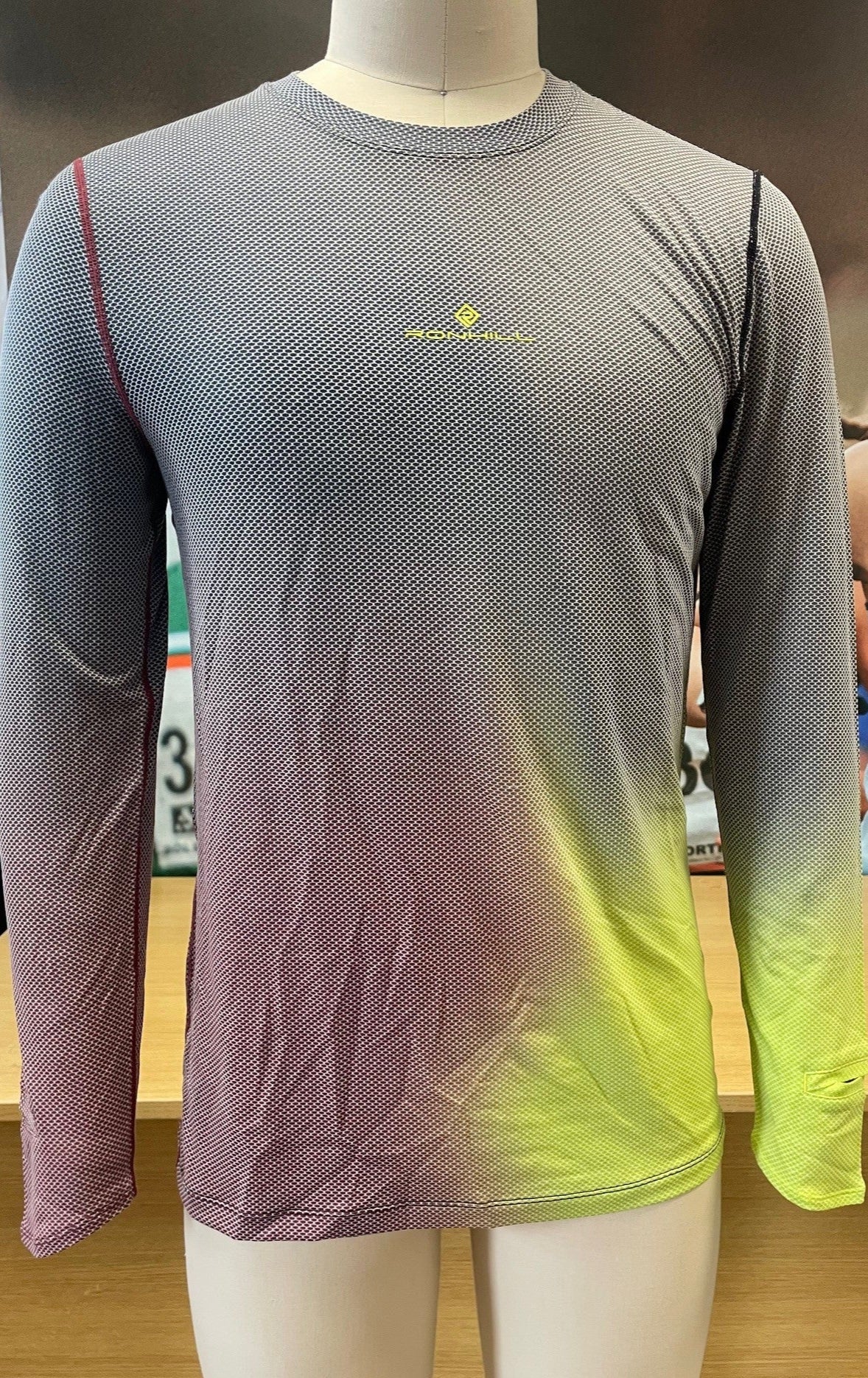 Ronhill Golden Hour Men's Long Sleeve Running Top