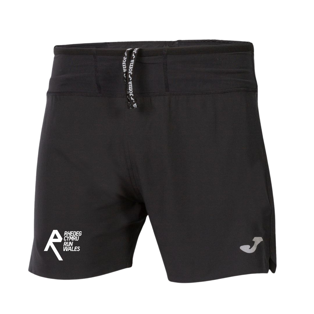 Run Wales Men's Trail Running Shorts - Black - Sole Mate