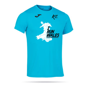 Run Wales Unisex Running T-Shirt - Turquoise - Sole Mate