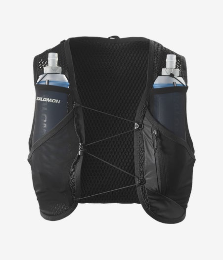 Salomon Active Skin 8 Set Unisex Running Hydration Vest With Flasks - Sole Mate