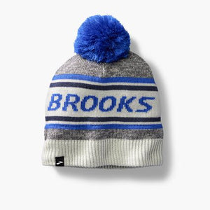 Brooks Heritage Pom Beanie - Winter Running Hat - Sole Mate