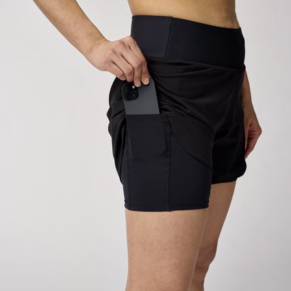 Brooks Chaser 2.0 5" Women's 2-in-1 Running Shorts