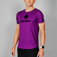 Saysky Logo Flow Men's Running T-Shirt - Sole Mate