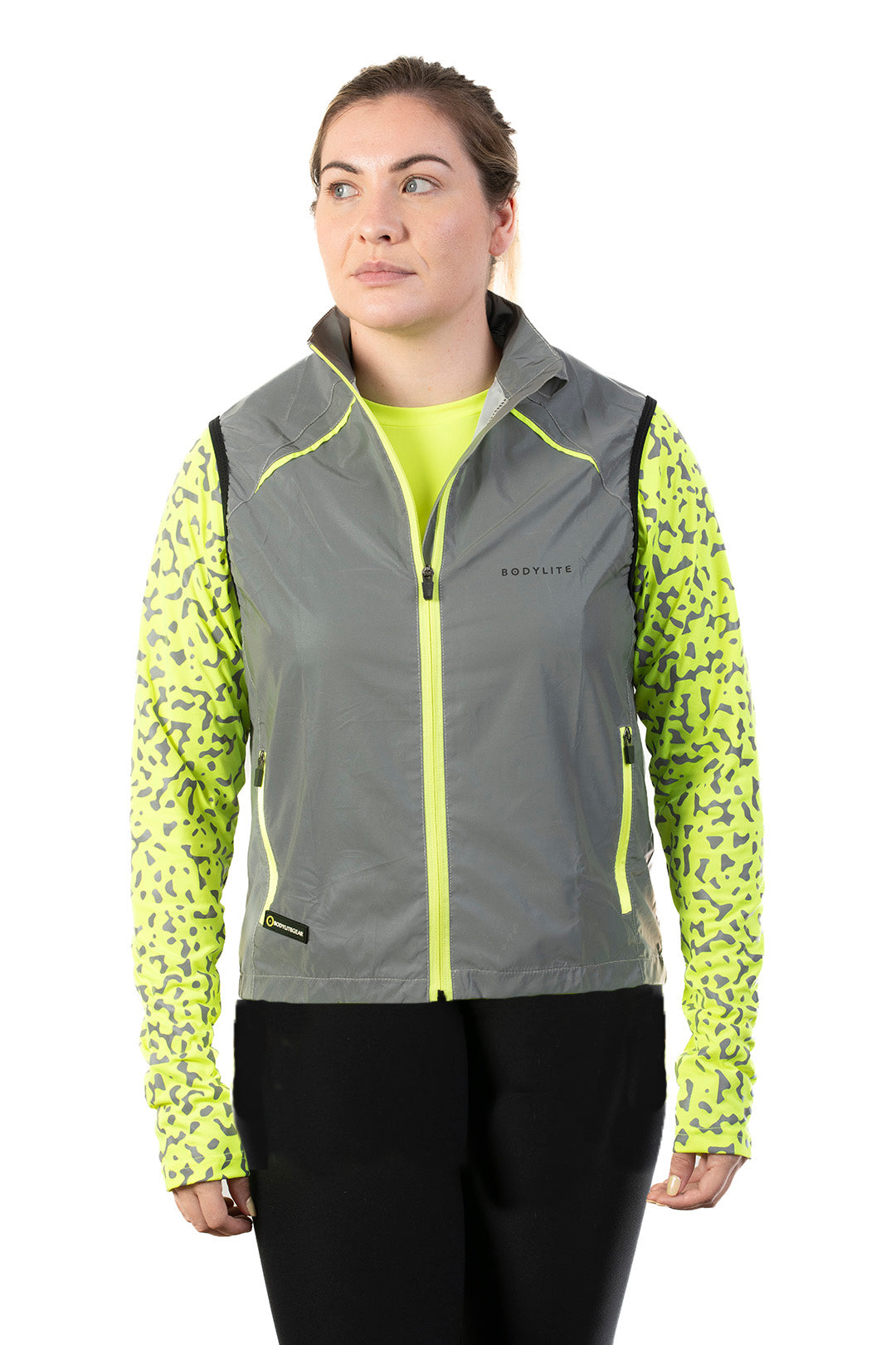 Bodylite Fully Reflective Unisex Running Gilet - Sole Mate