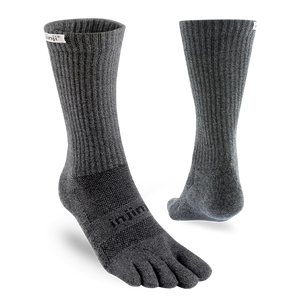 Injinji Trail Midweight Crew Running Socks - Sole Mate