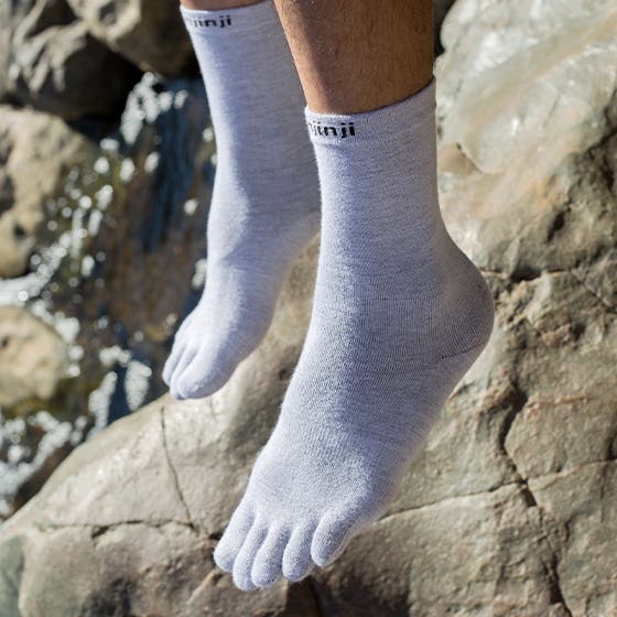 Injinji Liner Crew Unisex Running Socks