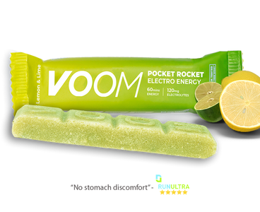 Voom Nutrition Pocket Rocket Energy Bar - For Running - Sole Mate