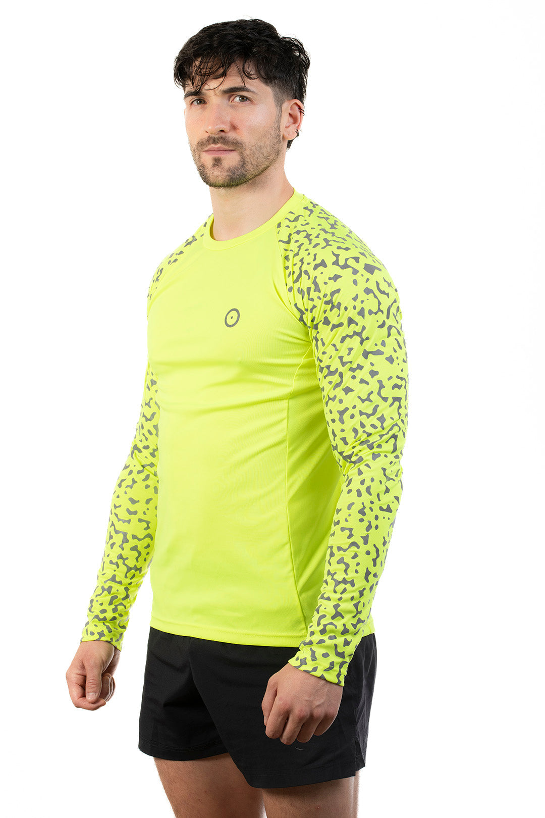 Bodylite Neon Reflective Unisex Long Sleeve Running Top