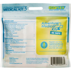 AMK Ultralight/Watertight .3 Medical Kit - Sole Mate