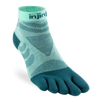 Injinji Women's Ultra Run Midweight Mini-Crew Performance Running Socks - Sole Mate