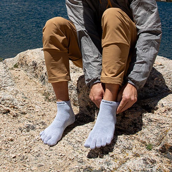 INJINJI Liner Mini Crew Unisex Running Socks