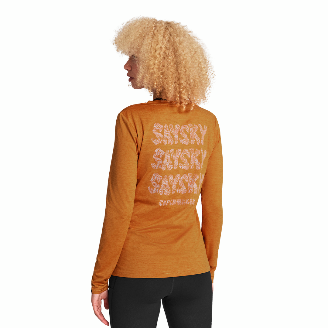 Saysky Reflective Logo Pace Women's Running Top
