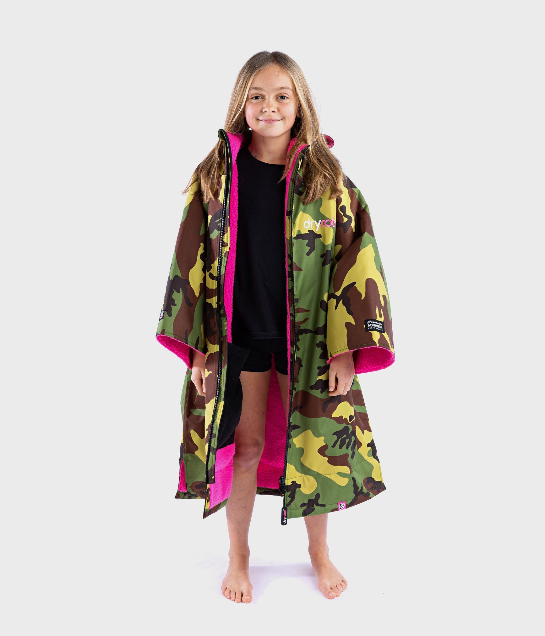 dryrobe Advance Kids - Short Sleeve - Sole Mate