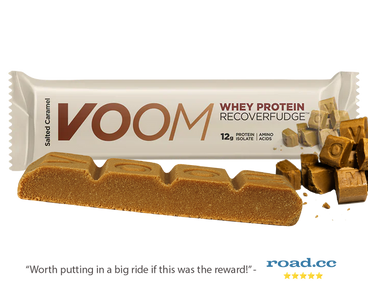 Voom Nutrition Whey Protein Bar Recover Fudge Salted Caramel Bar - Sole Mate