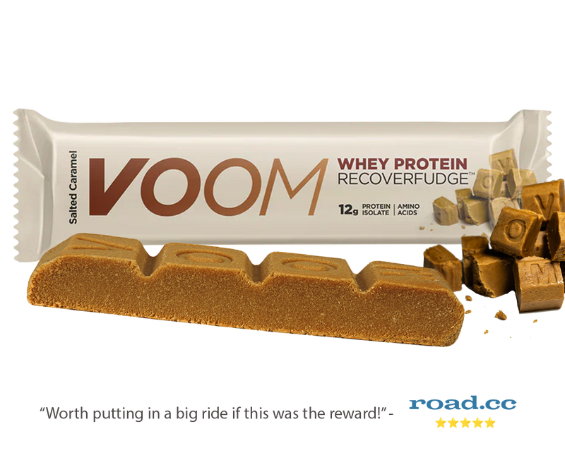 Voom Nutrition Whey Protein Bar Recover Fudge Salted Caramel Bar - Sole Mate