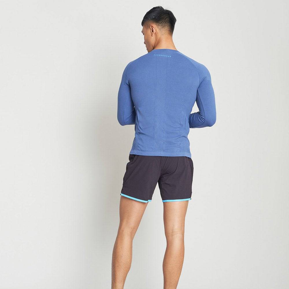 Runderwear Men's Long Sleeve Running Base Layer - Sole Mate