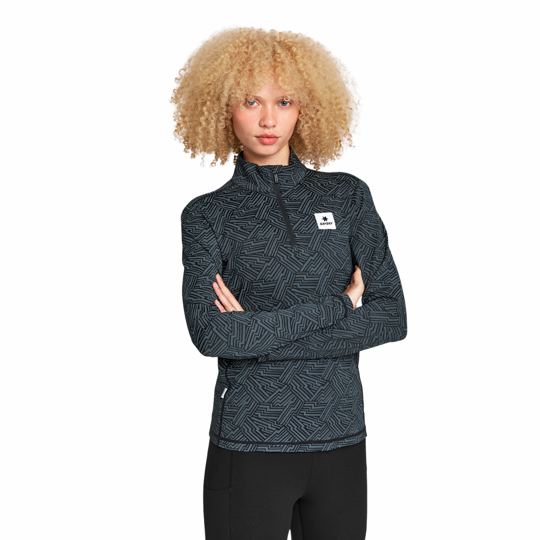 Saysky Reflective Pace 1/2 Zip Women's Running Top