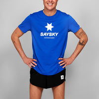 Saysky Logo Combat Men's Running Top - Sole Mate