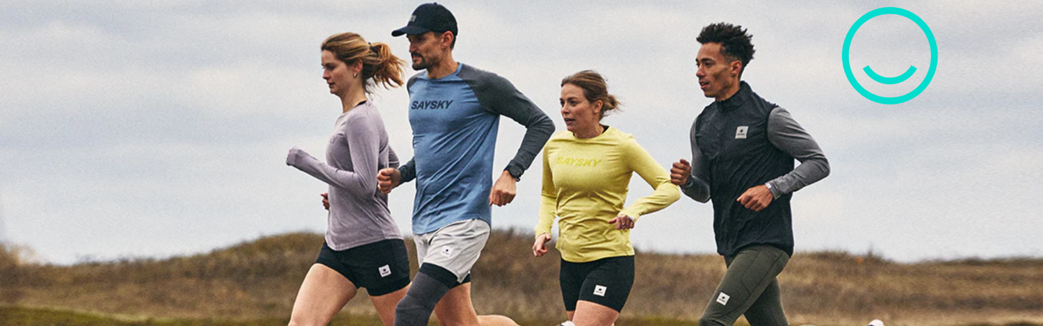 SaySky - make a statement with running clothing