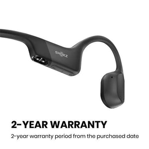 Shokz OpenRun Bone Conduction Headphones - Black - Sole Mate