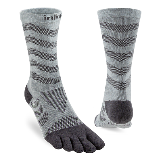 Injinji Women's Ultra Run Crew Running Socks - Sole Mate