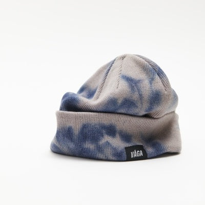 Vaga Fine Rib Tie Dye Beanie