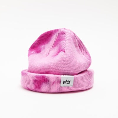 Vaga Fine Rib Tie Dye Beanie