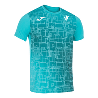 Welsh Athletics Joma Elite VIII Short Sleeve T-Shirt - Turquoise - Sole Mate